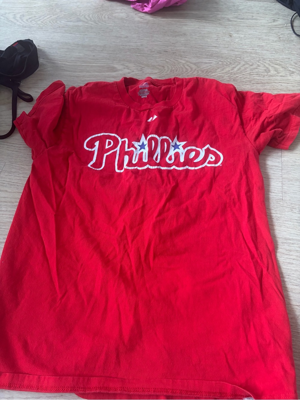 Phillies Red men!: Short Sleeve Tee